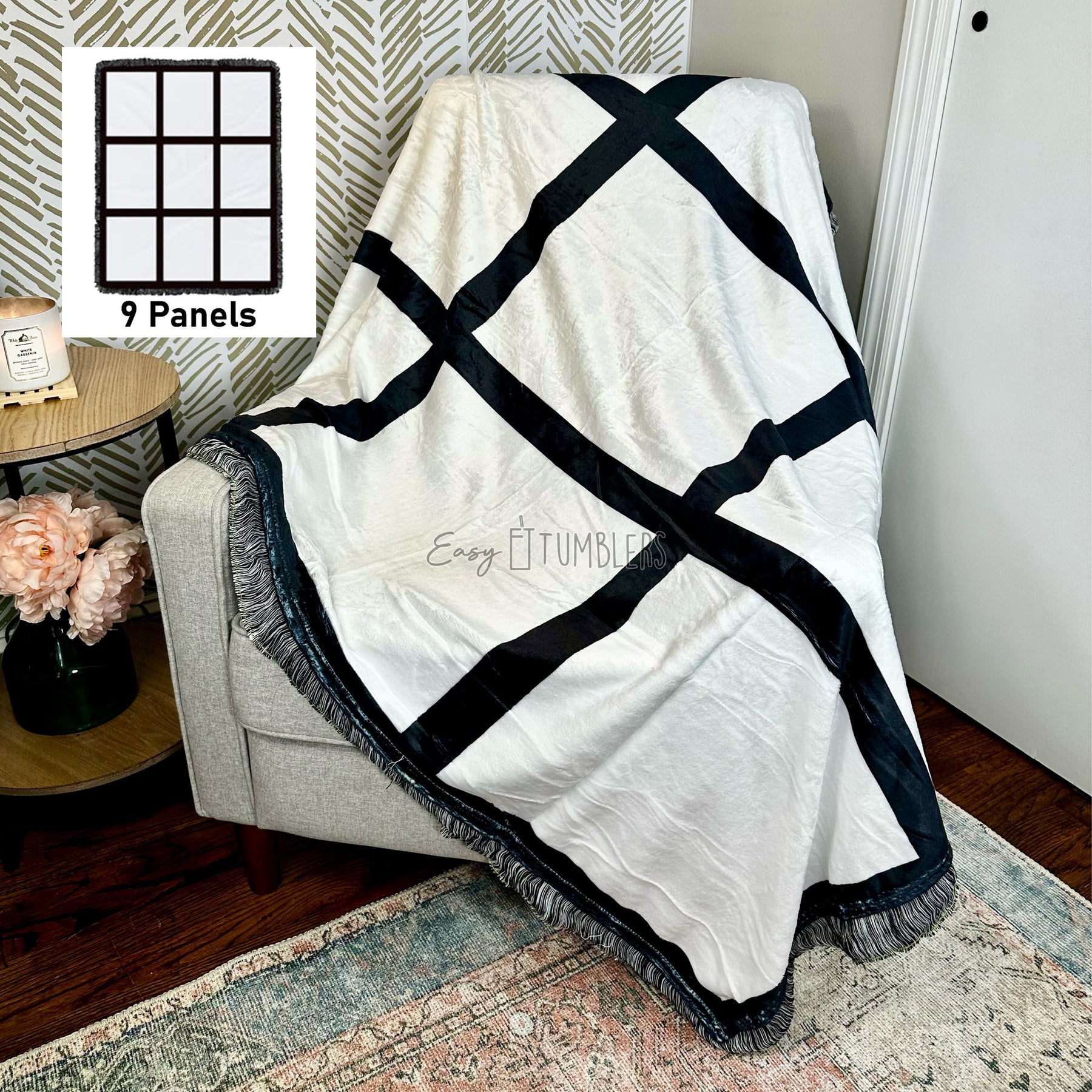 Plush Throw Blanket-20 panel – Sublimation Blanks & More