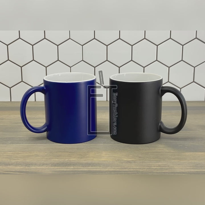 Magic Mug 11oz Heat Sensing Sublimation Ceramic Mugs