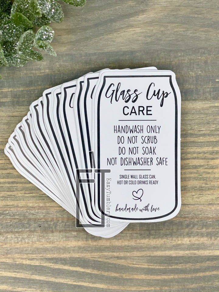 glass can care cards