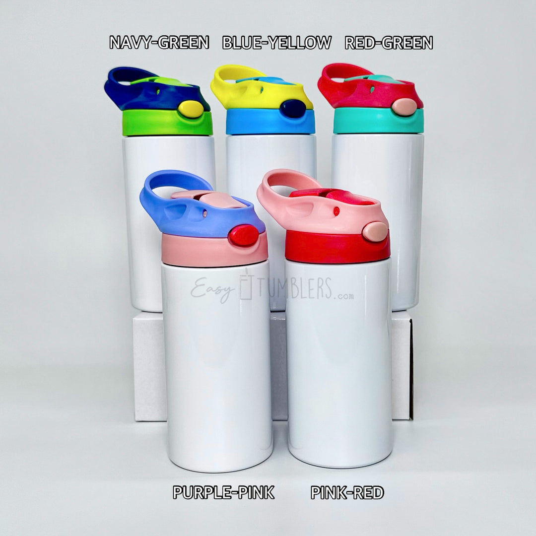 Sublimation Stainless Steel Straw Top Water Bottle